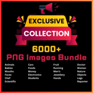 6000+ PNG Images Bundle
