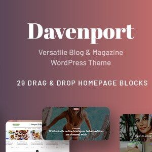 Davenport – Versatile Blog and Magazine WordPress Theme
