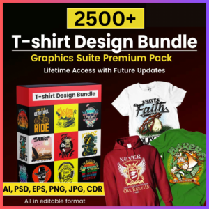 2500+ T-Shirt Design Bundle