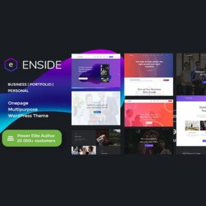 Enside - Multipurpose Onepage Landing Page WordPress Theme