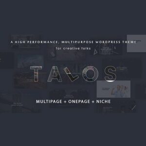 Talos - Creative Multipurpose WordPress Theme