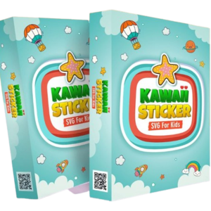 Kawaii Sticker SVG